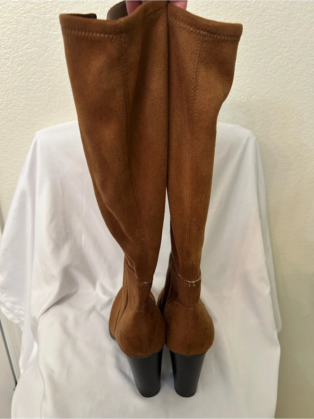 NWT Style & Co. Suede Boots in Brown Size 8